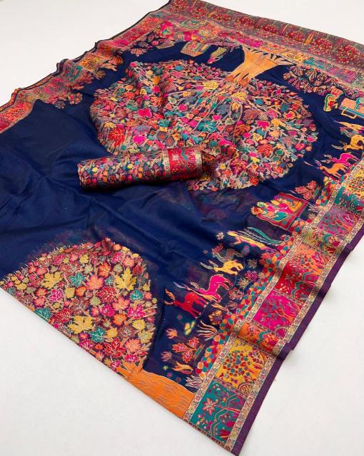 Rajtex pure kashmiri wholesale saree shop in surat