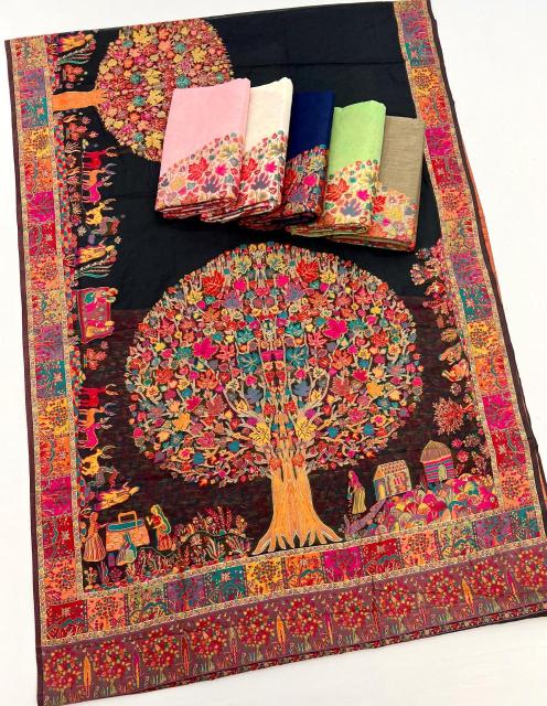 Rajtex pure kashmiri wholesale saree shop in surat