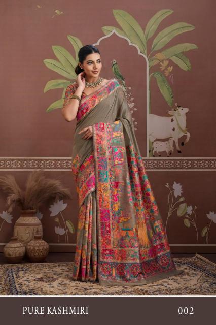 Rajtex pure kashmiri wholesale saree shop in surat