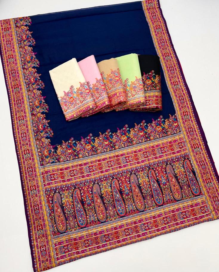 Rajtex pure pashmina saree hyderabad with price