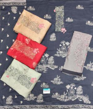 Sargam lotus Unstitched dress materials wholesale