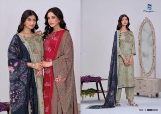 Sargam lotus Unstitched dress materials wholesale