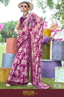 Shorya jhelum vol 1 saree wholesale market in kolkata