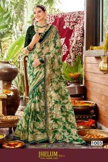 Shorya jhelum vol 1 saree wholesale market in kolkata