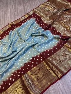 Shorya kanjivaram bandhani wholesale sarees mumbai maharashtra