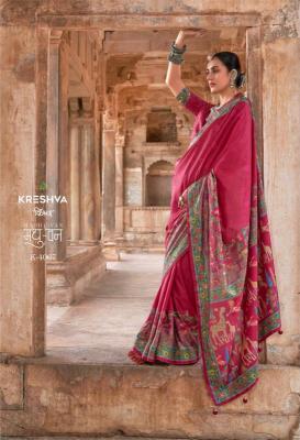 Shorya krehsva madhuvan silk wholesale saree business in india