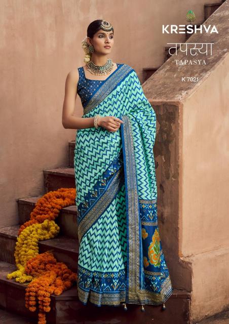 Shorya kreshva tapasya silk best wholesale saree market in india