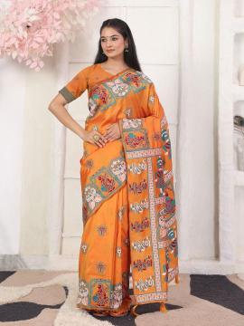 Shorya rangmanch silk bridal saree wholesale in india