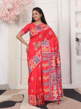 Shorya rangmanch silk bridal saree wholesale in india