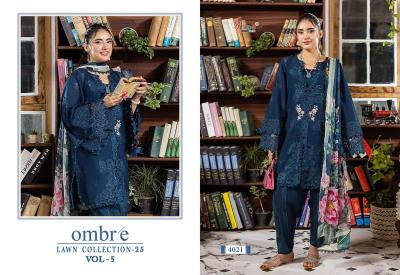 Shree fab ombre lawn collection vol 5 pakistani suits in wholesale price
