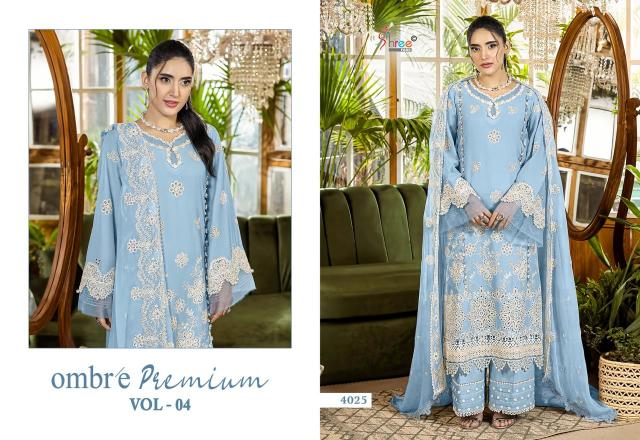 Shree fabs ombre premium vol 4 unstitched salwar kameez wholesale market in kolkata