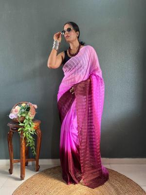 Sukhdev 1min ready to wear wholesale saree shop in surat