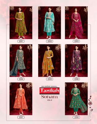 Tanikash sonam vol 2 surat wholesale kurti market
