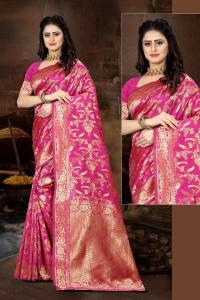 Triveni FF-40 banarasi silk wholesale indian saree