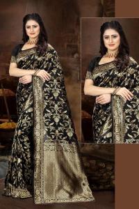 Triveni FF-40 banarasi silk wholesale indian saree