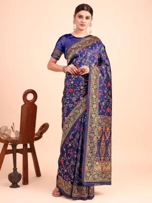 Triveni OT-03 banarasi silk Saree Wholesalers in Maharashtra
