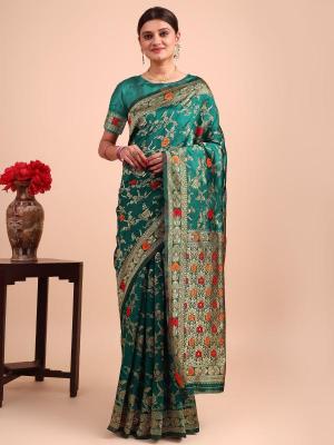 Triveni OT-04 banararsi silk Saree Dealers in Mumbai