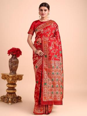 Triveni OT-04 banararsi silk Saree Dealers in Mumbai