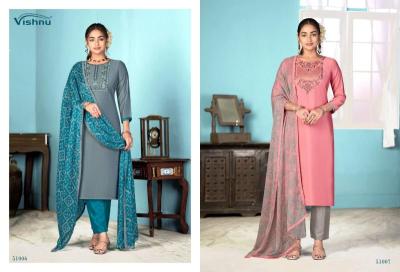 Vishnu dermy cool vol 24 wholesale dress material market in gujarat