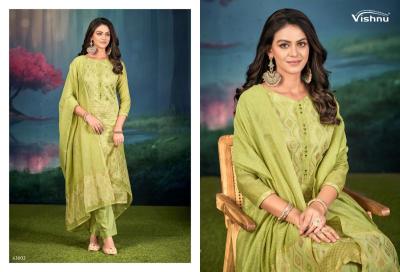 Vishnu jamdani wholesale indian dress supplier