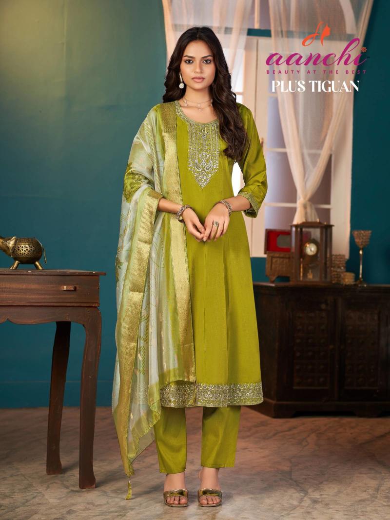 Aanchi Plus Tiguan Wholesale designer Kurtis