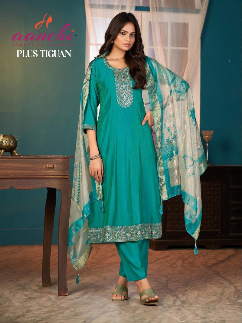 Aanchi Plus Tiguan Wholesale designer Kurtis