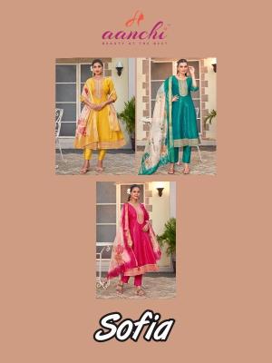 Aanchi sofia flair Kurtis Manufacturer for Boutiques