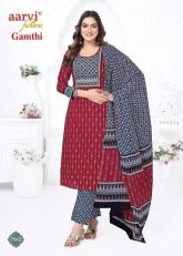 Aarvi gamthi vol-11 Printed Kurti manufacturers in Vadodara