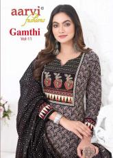Aarvi gamthi vol-11 Printed Kurti manufacturers in Vadodara