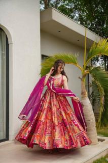 Adhya 1387 chaaya pink anarkali set Adhya 1387 chaaya pink anarkali set