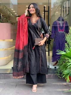 Adhya fully workd pocket Wholesale market for kurtis