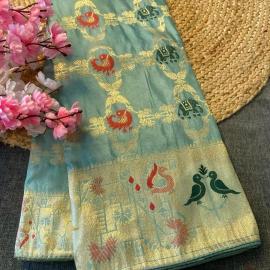 Akshara soft russian silk Wholesale saree suppliers in India