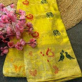 Akshara soft russian silk Wholesale saree suppliers in India