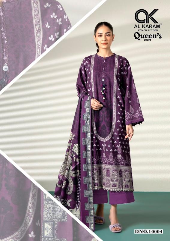 Al Karam Queen Court Vol 10 Surat dress material wholesalers