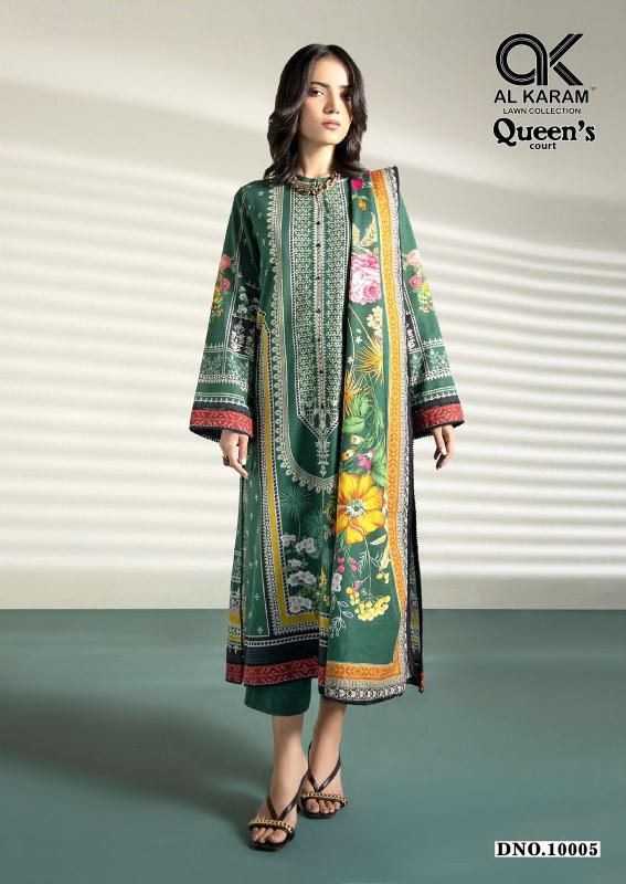 Al Karam Queen Court Vol 10 Surat dress material wholesalers