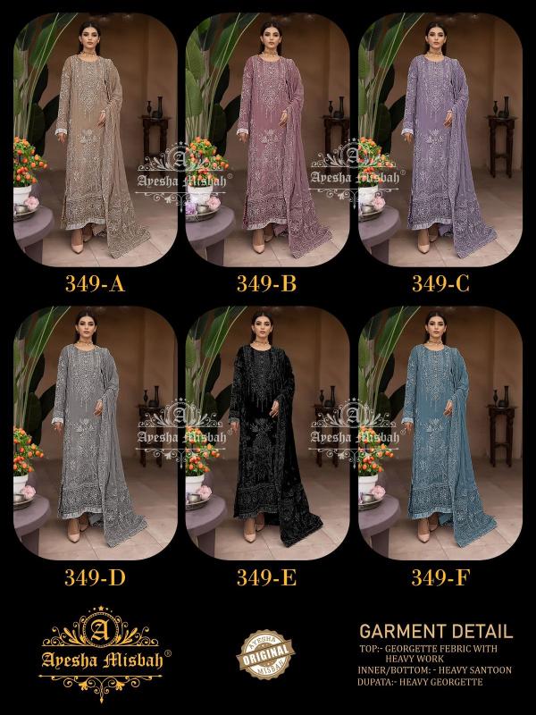 Ayesha Misbah 349 A To F Wholesale Pakistani suits India