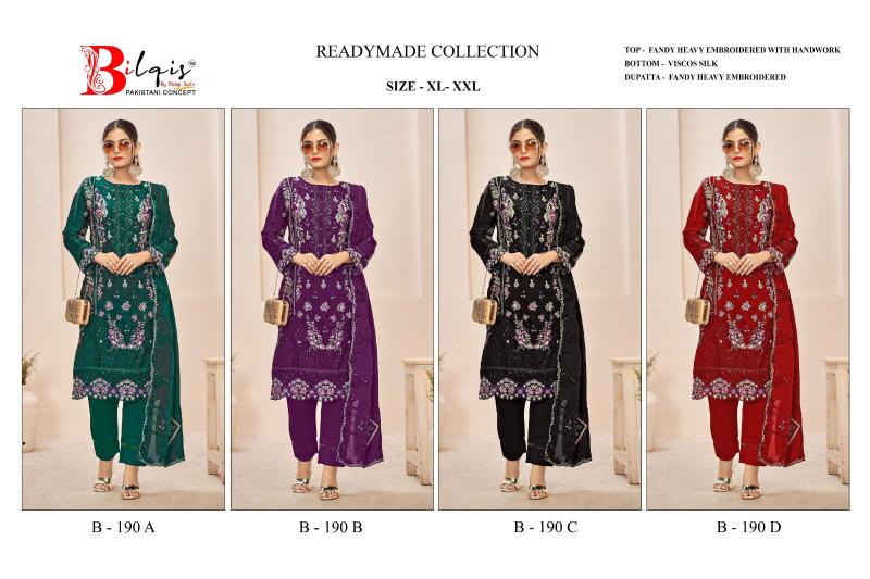 Bilqis B 190 A To D Salwar kameez wholesale online