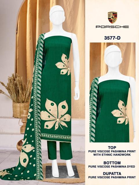 Bipson prints porsche 3577 Printed dress material wholesale