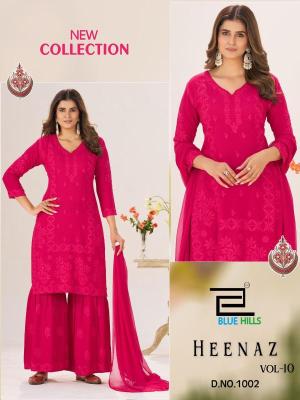 Blue hills heenaz vol 10 Kurtis manufacturers in Mumbai