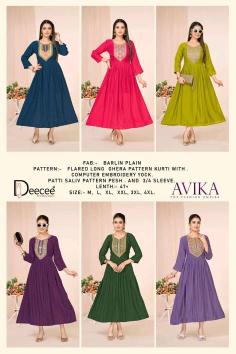 Deecee avika Latest kurti designs