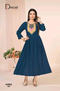 Deecee avika Latest kurti designs