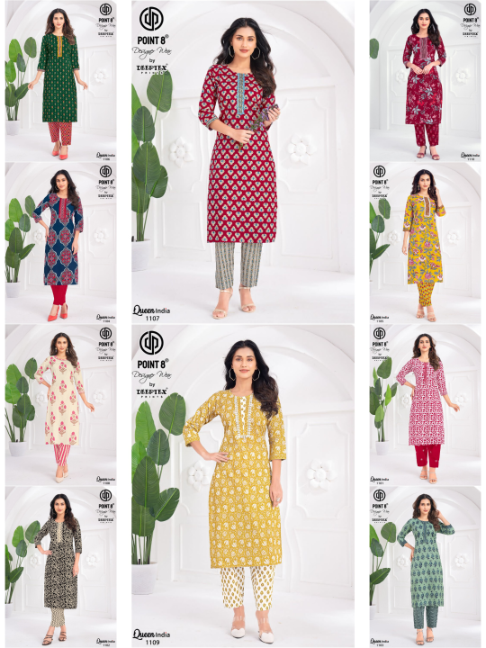 Deeptex Queen India Vol 11 Ladies kurtis wholesale market in Hyderabad