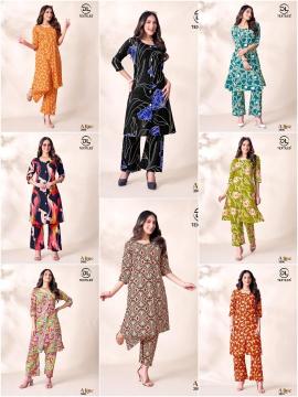 DL A-line vol-3 coord set  Latest Kurtis in Ahmedabad