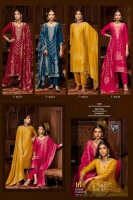Fourdots emmie Unstitched dress material wholesale in Delhi