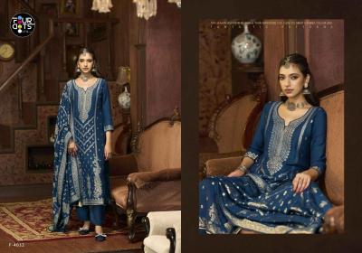 Fourdots emmie Unstitched dress material wholesale in Delhi