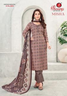 Ganeshji misha vol-4  Designer dress material wholesale in Ahmedabad