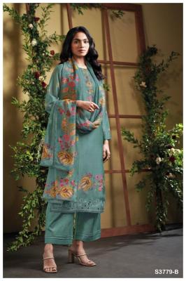 Ganga aqsa 3779 Dress material suppliers in West Bengal