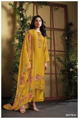 Ganga aqsa 3779 Dress material suppliers in West Bengal