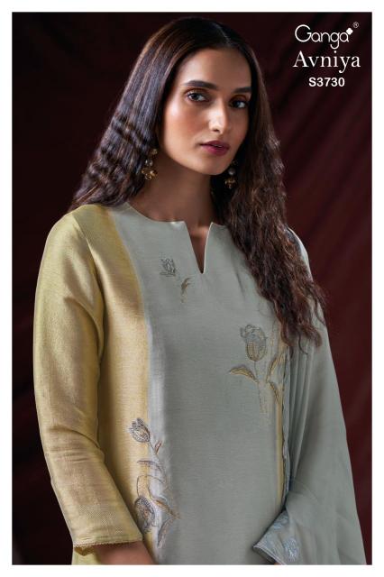Ganga avniya 3730 Kolkata dress material manufacturers