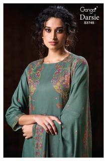 Ganga darsie 3745 best wholesale dress materials in india